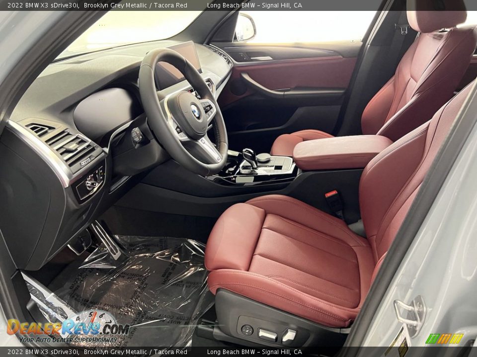 Tacora Red Interior - 2022 BMW X3 sDrive30i Photo #25