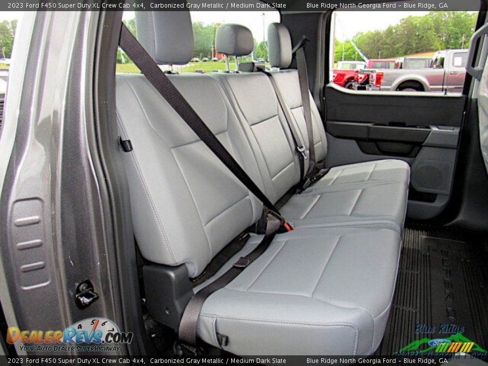 2023 Ford F450 Super Duty XL Crew Cab 4x4 Carbonized Gray Metallic / Medium Dark Slate Photo #13