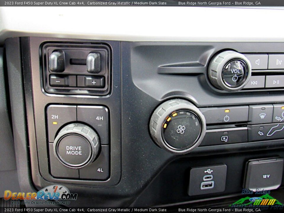 2023 Ford F450 Super Duty XL Crew Cab 4x4 Carbonized Gray Metallic / Medium Dark Slate Photo #21