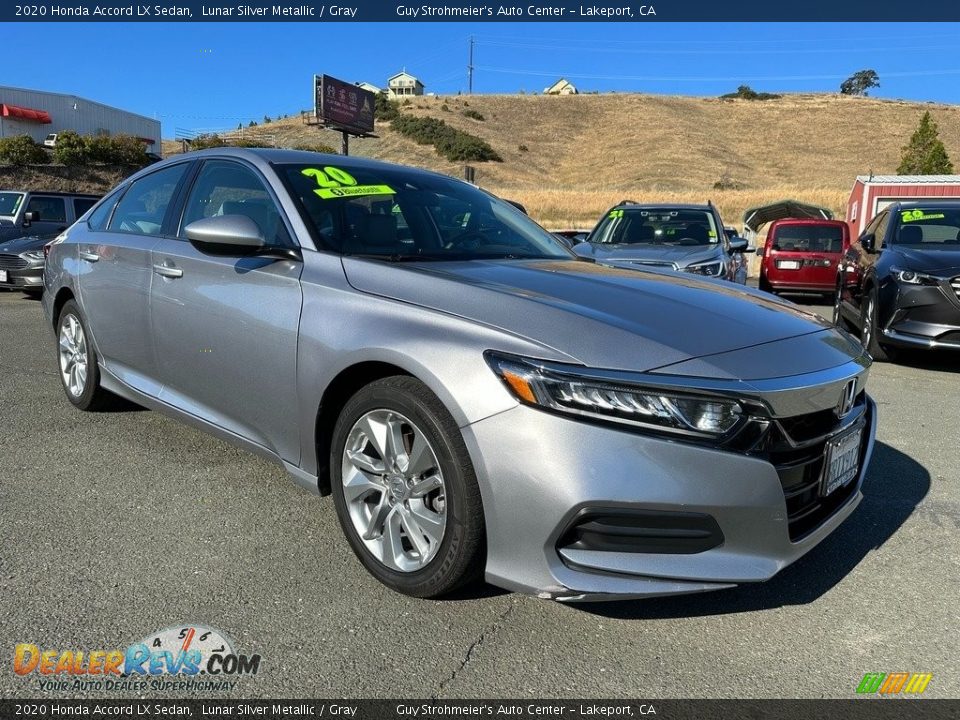 Front 3/4 View of 2020 Honda Accord LX Sedan Photo #1