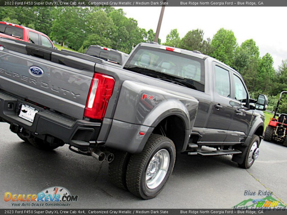 2023 Ford F450 Super Duty XL Crew Cab 4x4 Carbonized Gray Metallic / Medium Dark Slate Photo #26