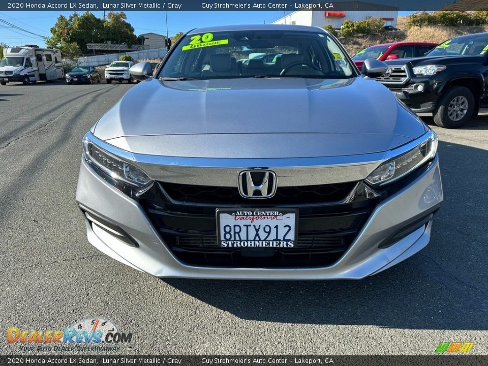 2020 Honda Accord LX Sedan Lunar Silver Metallic / Gray Photo #2