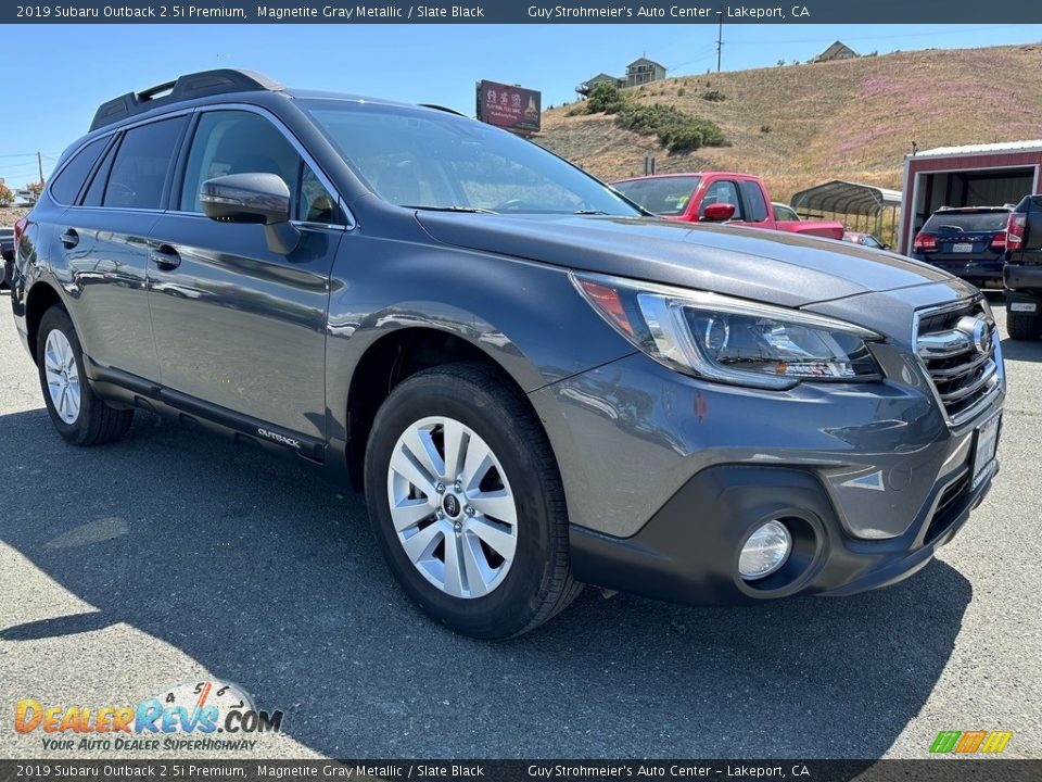 2019 Subaru Outback 2.5i Premium Magnetite Gray Metallic / Slate Black Photo #1