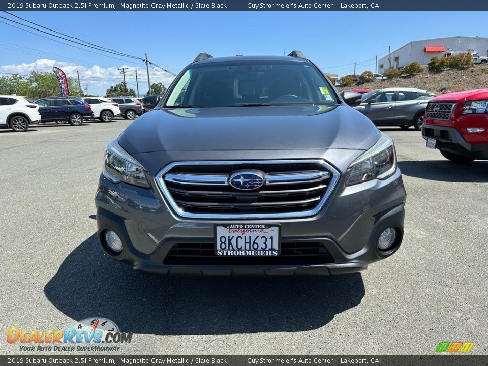 2019 Subaru Outback 2.5i Premium Magnetite Gray Metallic / Slate Black Photo #2