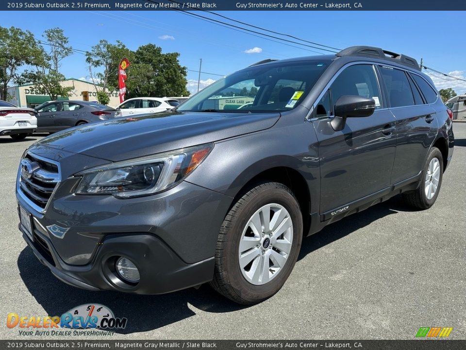 2019 Subaru Outback 2.5i Premium Magnetite Gray Metallic / Slate Black Photo #3