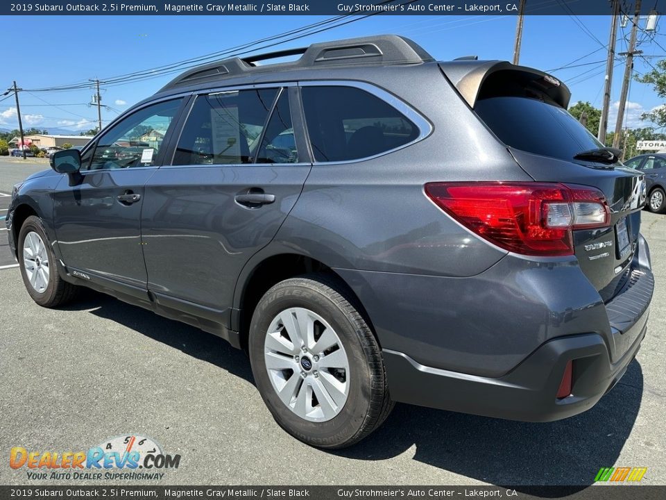 2019 Subaru Outback 2.5i Premium Magnetite Gray Metallic / Slate Black Photo #4