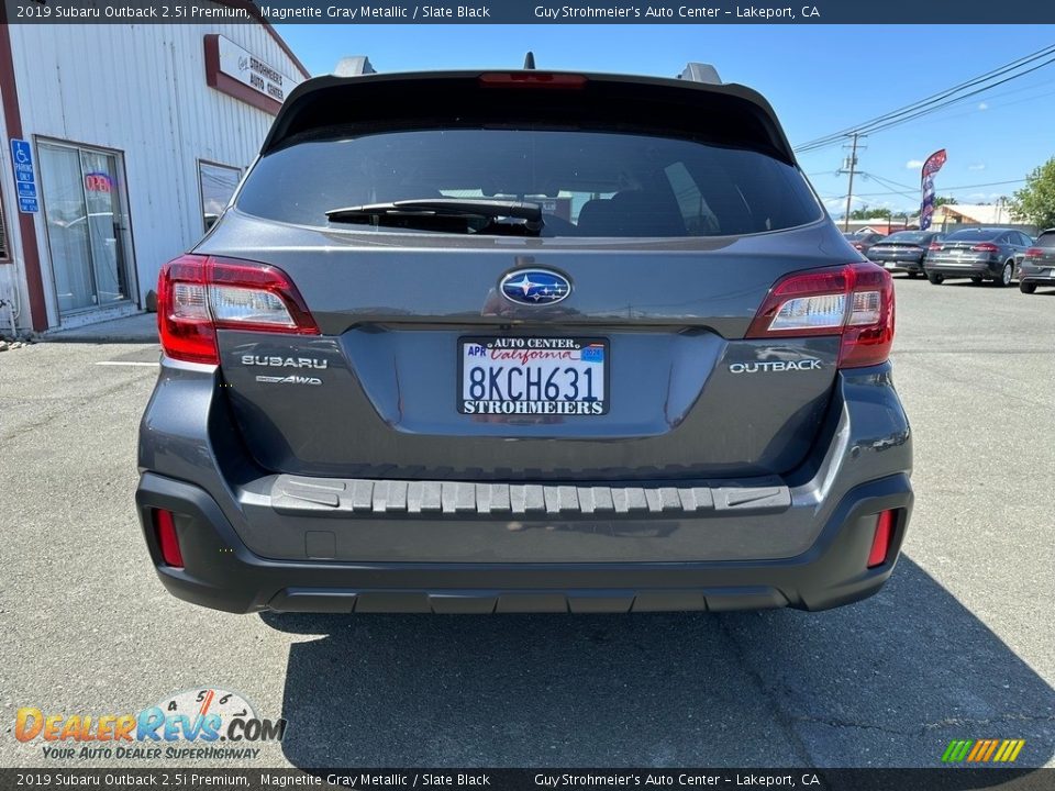 2019 Subaru Outback 2.5i Premium Magnetite Gray Metallic / Slate Black Photo #5