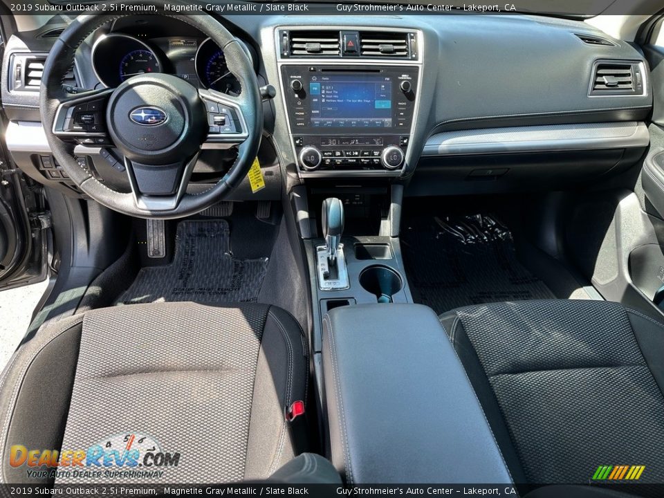 2019 Subaru Outback 2.5i Premium Magnetite Gray Metallic / Slate Black Photo #12