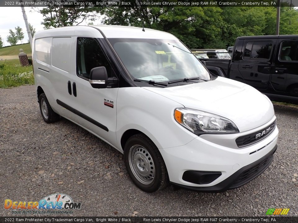 2022 Ram ProMaster City Tradesman Cargo Van Bright White / Black Photo #3