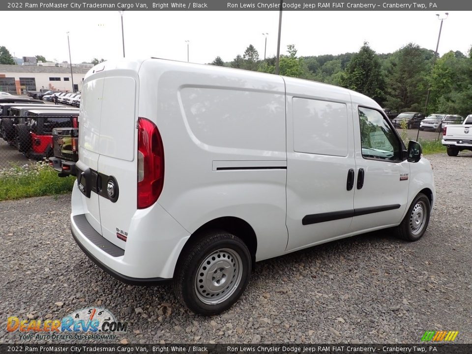 2022 Ram ProMaster City Tradesman Cargo Van Bright White / Black Photo #4