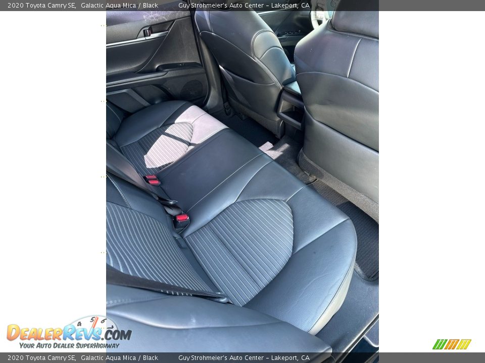 2020 Toyota Camry SE Galactic Aqua Mica / Black Photo #13