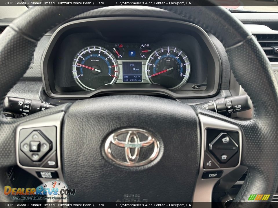 2016 Toyota 4Runner Limited Steering Wheel Photo #8