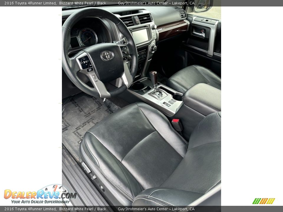 Front Seat of 2016 Toyota 4Runner Limited Photo #11