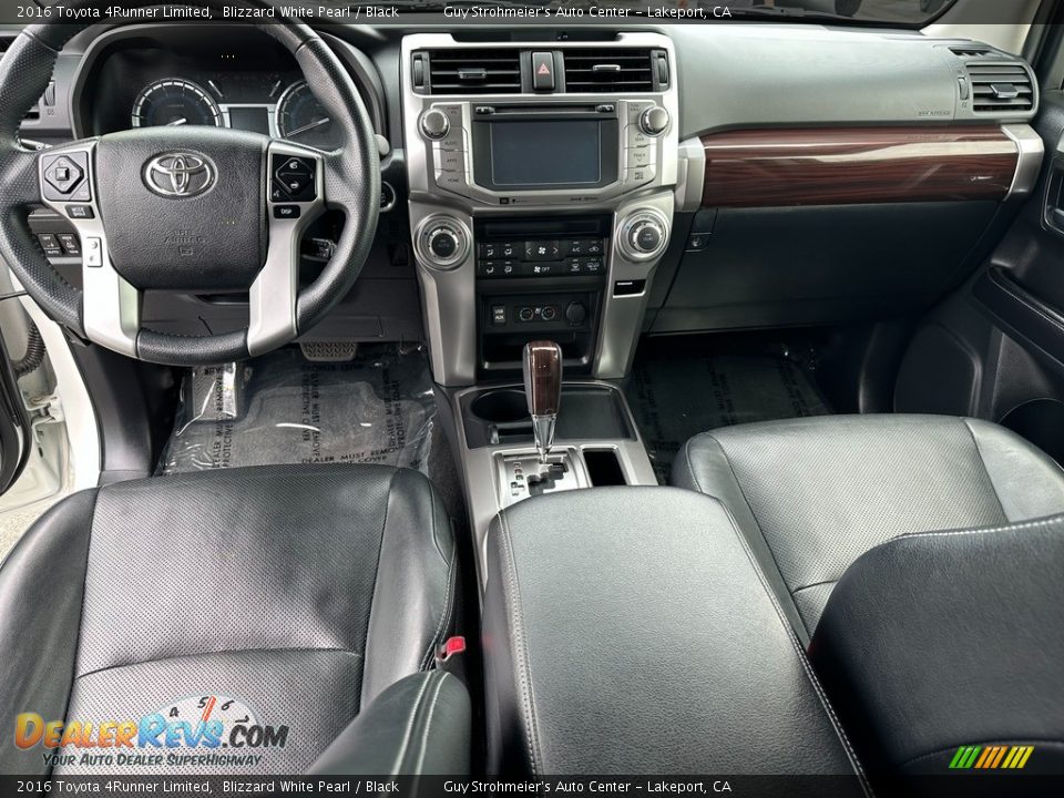 Black Interior - 2016 Toyota 4Runner Limited Photo #12