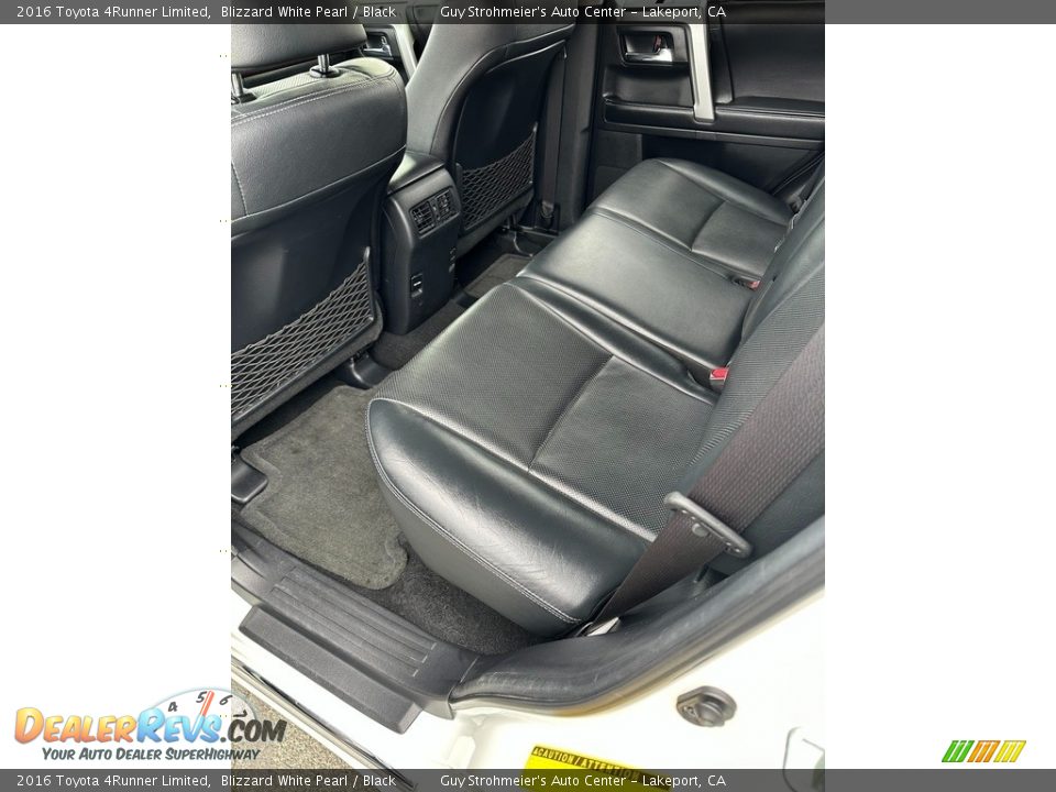 Rear Seat of 2016 Toyota 4Runner Limited Photo #13