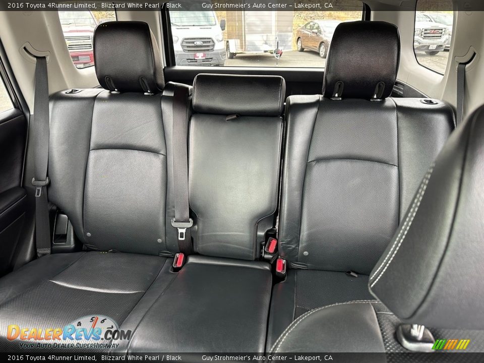 Rear Seat of 2016 Toyota 4Runner Limited Photo #14