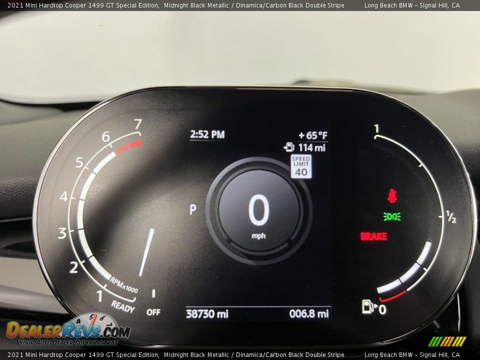 2021 Mini Hardtop Cooper 1499 GT Special Edition Gauges Photo #32