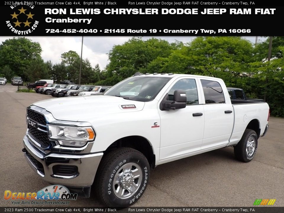 2023 Ram 2500 Tradesman Crew Cab 4x4 Bright White / Black Photo #1