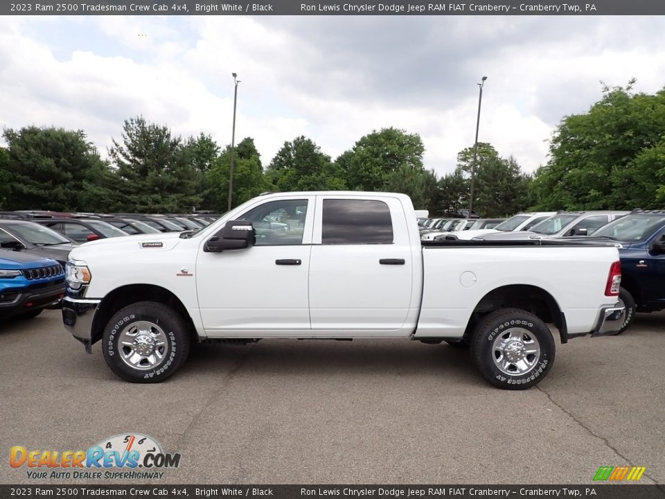 2023 Ram 2500 Tradesman Crew Cab 4x4 Bright White / Black Photo #2