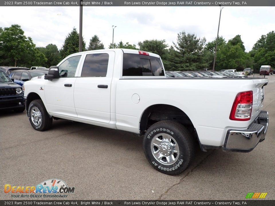 2023 Ram 2500 Tradesman Crew Cab 4x4 Bright White / Black Photo #3