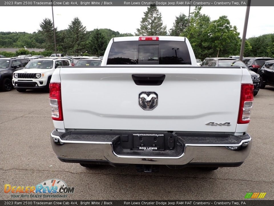 2023 Ram 2500 Tradesman Crew Cab 4x4 Bright White / Black Photo #4