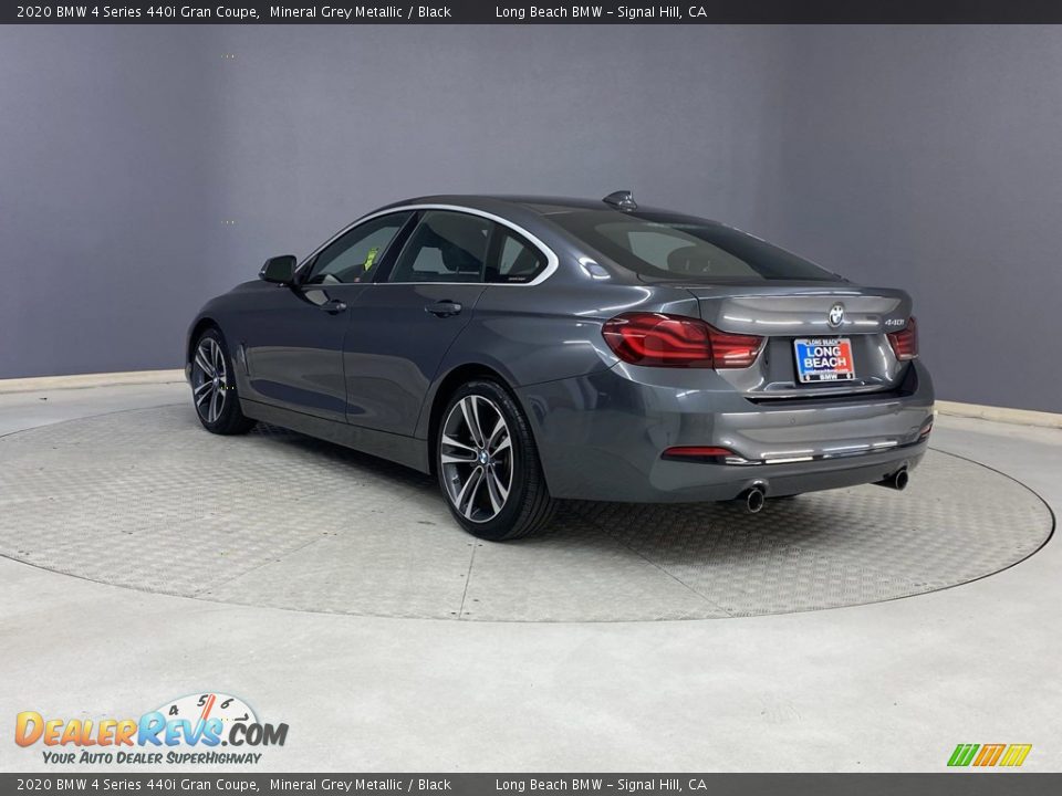 2020 BMW 4 Series 440i Gran Coupe Mineral Grey Metallic / Black Photo #3