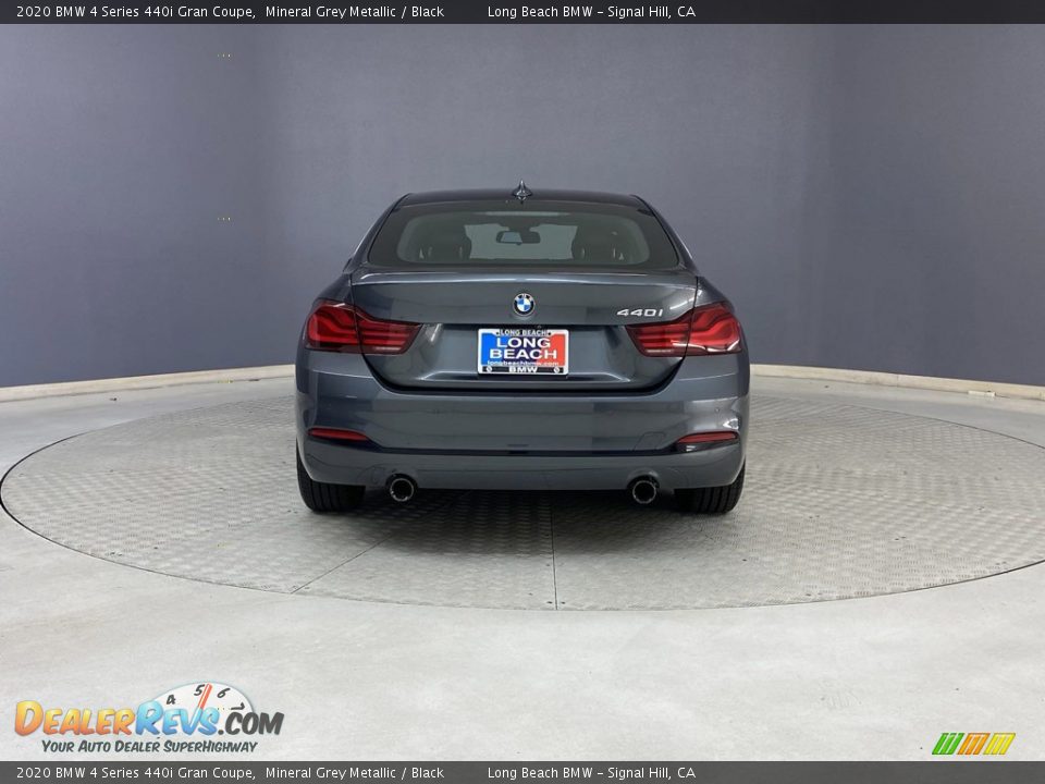 2020 BMW 4 Series 440i Gran Coupe Mineral Grey Metallic / Black Photo #4