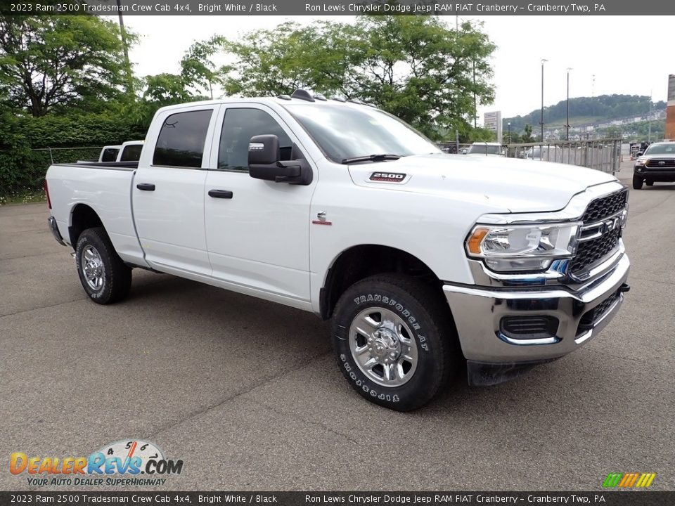 2023 Ram 2500 Tradesman Crew Cab 4x4 Bright White / Black Photo #7