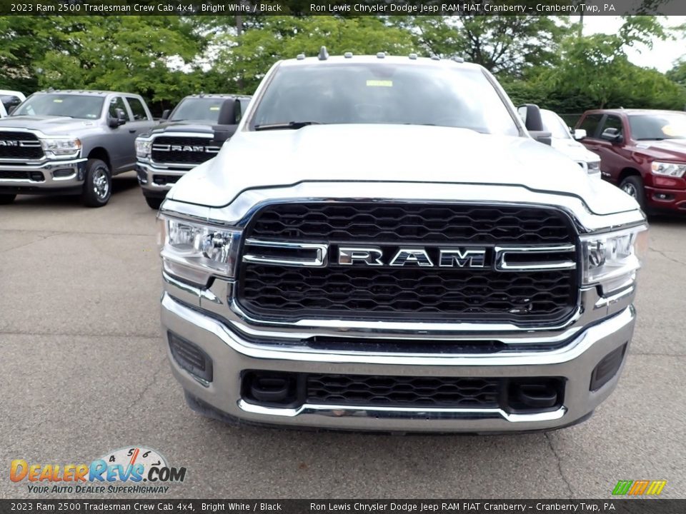 2023 Ram 2500 Tradesman Crew Cab 4x4 Bright White / Black Photo #8