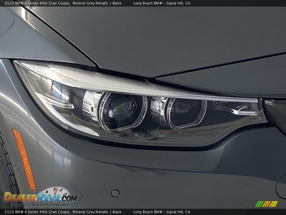 2020 BMW 4 Series 440i Gran Coupe Mineral Grey Metallic / Black Photo #6