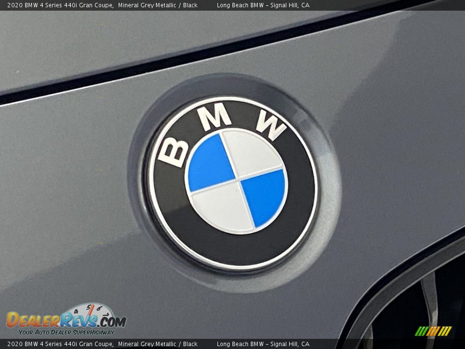 2020 BMW 4 Series 440i Gran Coupe Mineral Grey Metallic / Black Photo #7