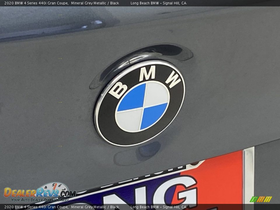 2020 BMW 4 Series 440i Gran Coupe Mineral Grey Metallic / Black Photo #9