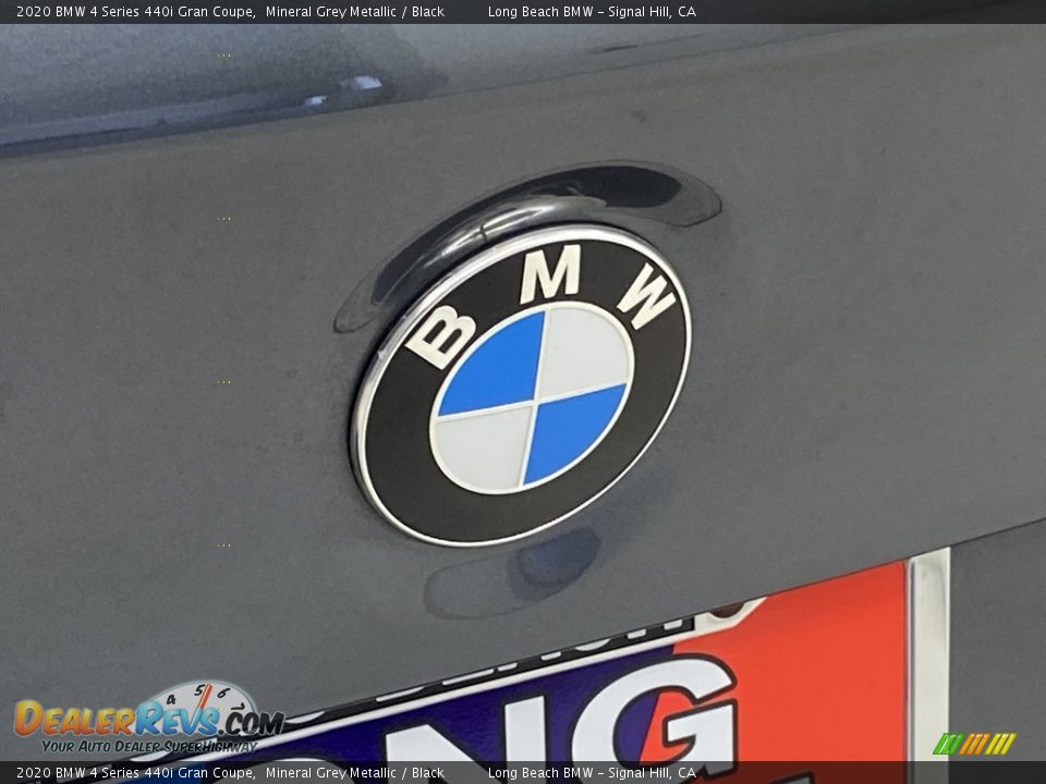 2020 BMW 4 Series 440i Gran Coupe Mineral Grey Metallic / Black Photo #9