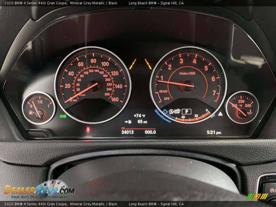 2020 BMW 4 Series 440i Gran Coupe Gauges Photo #20