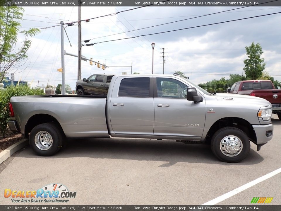 2023 Ram 3500 Big Horn Crew Cab 4x4 Billet Silver Metallic / Black Photo #4