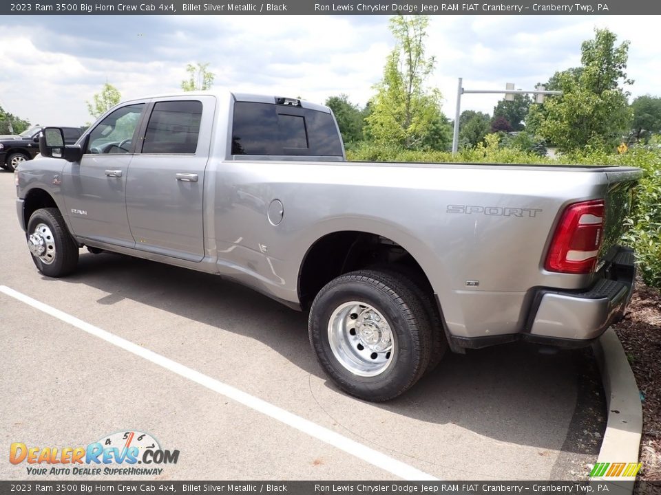 2023 Ram 3500 Big Horn Crew Cab 4x4 Billet Silver Metallic / Black Photo #5