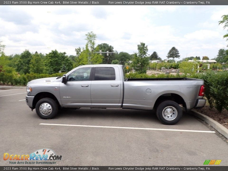 2023 Ram 3500 Big Horn Crew Cab 4x4 Billet Silver Metallic / Black Photo #6