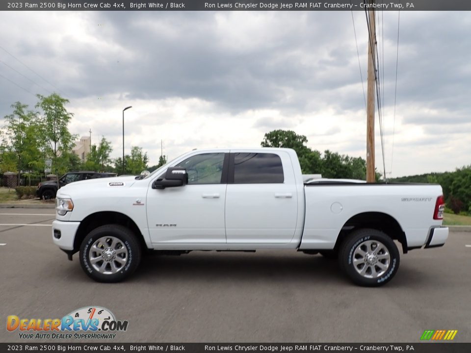 2023 Ram 2500 Big Horn Crew Cab 4x4 Bright White / Black Photo #2