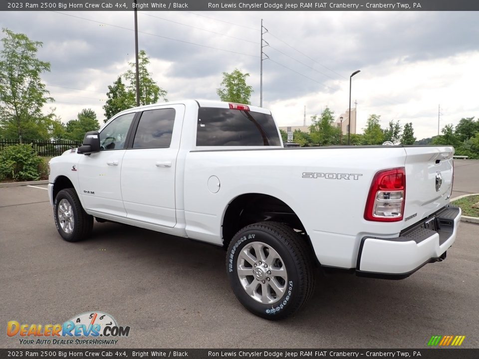 2023 Ram 2500 Big Horn Crew Cab 4x4 Bright White / Black Photo #3