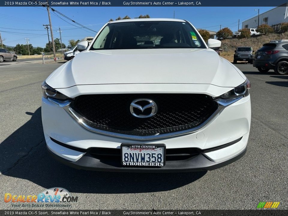 2019 Mazda CX-5 Sport Snowflake White Pearl Mica / Black Photo #2