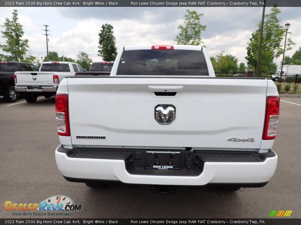 2023 Ram 2500 Big Horn Crew Cab 4x4 Bright White / Black Photo #4