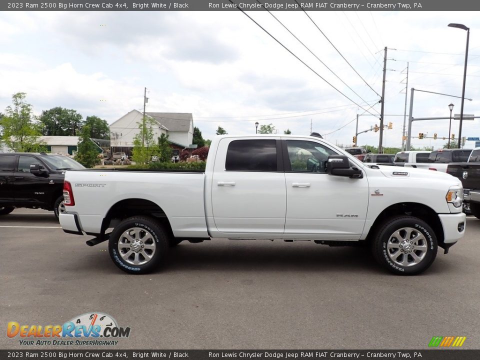 2023 Ram 2500 Big Horn Crew Cab 4x4 Bright White / Black Photo #6