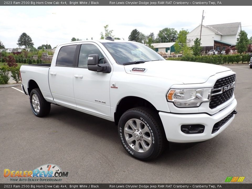 2023 Ram 2500 Big Horn Crew Cab 4x4 Bright White / Black Photo #7