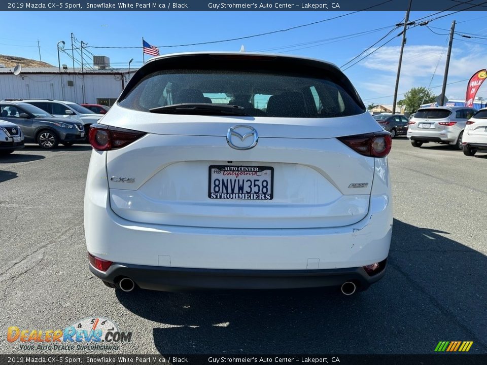 2019 Mazda CX-5 Sport Snowflake White Pearl Mica / Black Photo #5