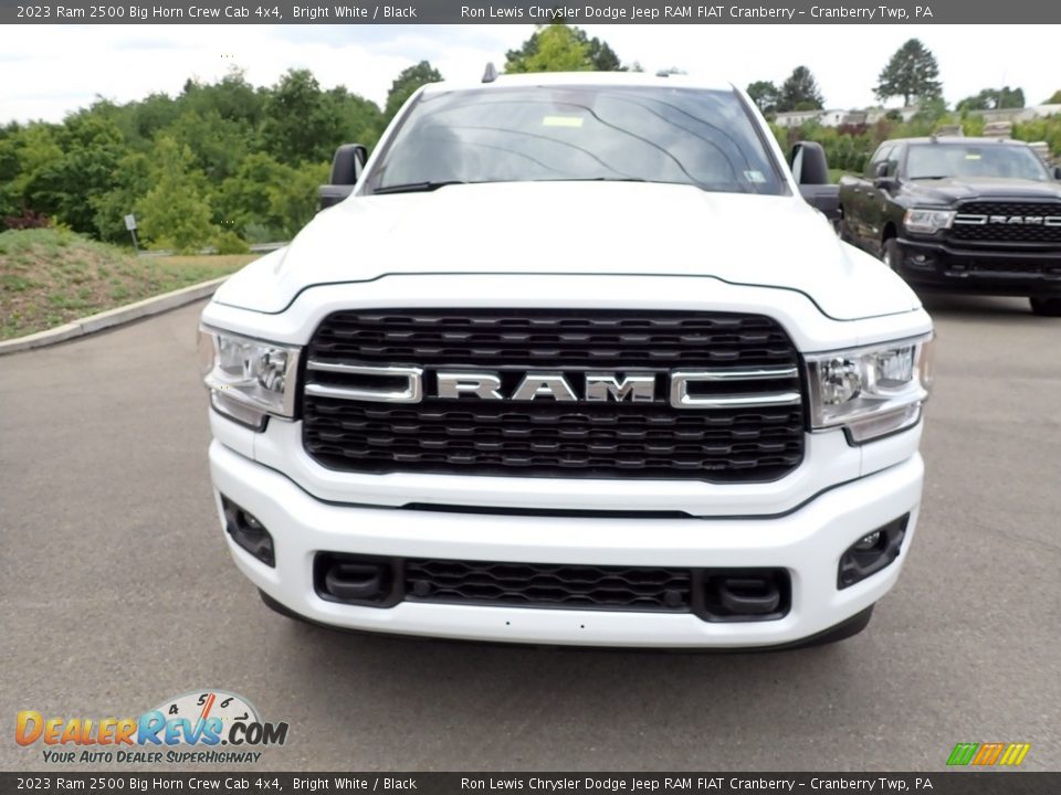 2023 Ram 2500 Big Horn Crew Cab 4x4 Bright White / Black Photo #8