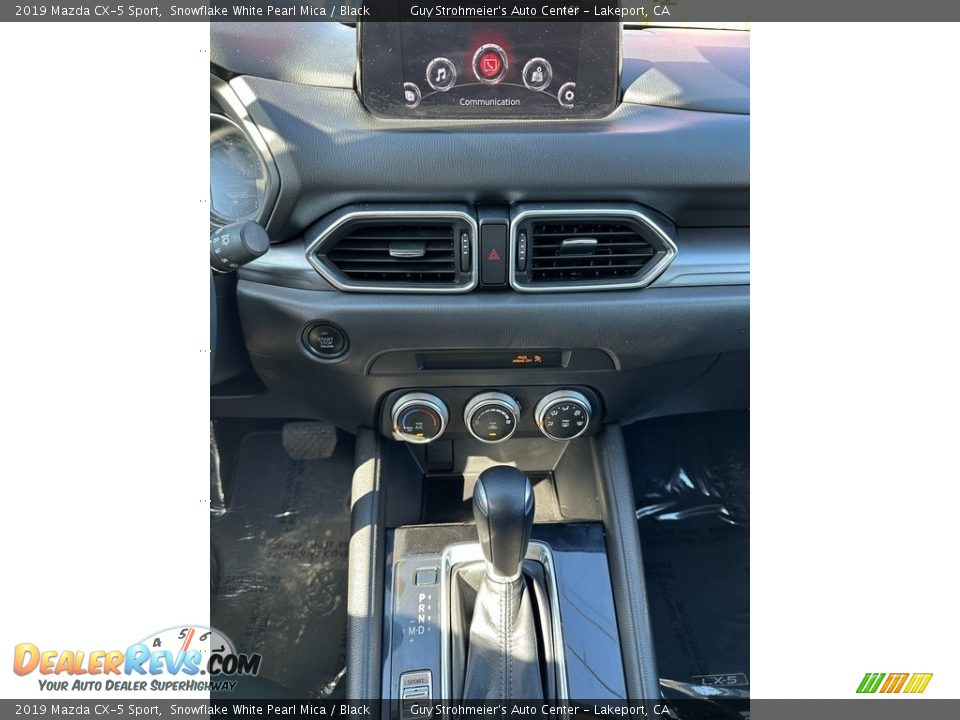 2019 Mazda CX-5 Sport Snowflake White Pearl Mica / Black Photo #10