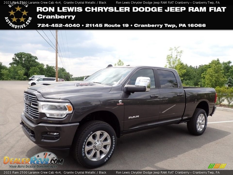 2023 Ram 2500 Laramie Crew Cab 4x4 Granite Crystal Metallic / Black Photo #1