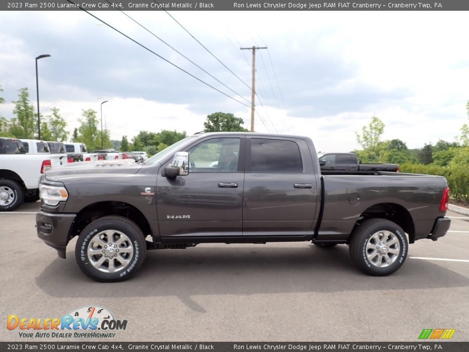 2023 Ram 2500 Laramie Crew Cab 4x4 Granite Crystal Metallic / Black Photo #2