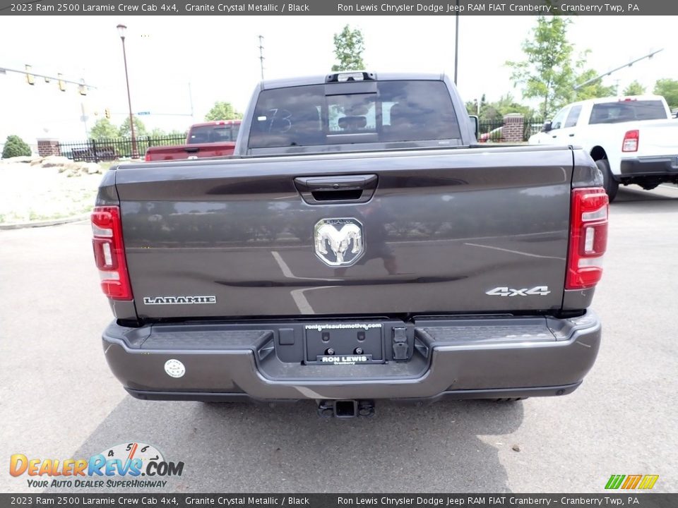 2023 Ram 2500 Laramie Crew Cab 4x4 Granite Crystal Metallic / Black Photo #4