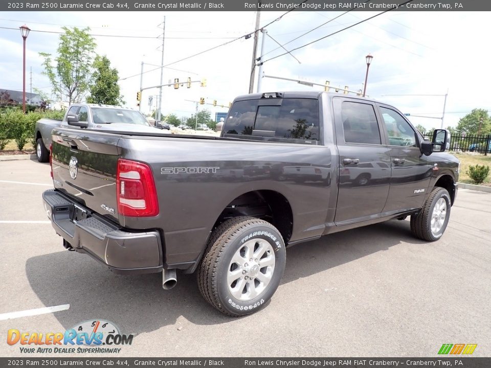 2023 Ram 2500 Laramie Crew Cab 4x4 Granite Crystal Metallic / Black Photo #5